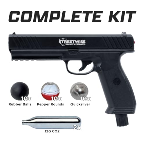 Streetwise Heat .50 Caliber Defense Launcher - Self Defense for Safeguarding Your Family and Property
| Streetwise Heat
