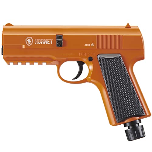Lancer Self Defense Hornet 0.43 Cal Home Defense Launcher for Personal Safety (Color: Orange/Black)  
Lancer Self Defens