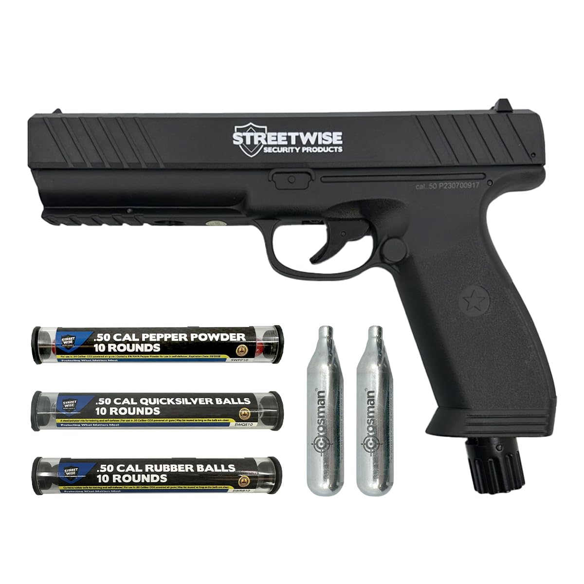 Streetwise Heat .50 Caliber Defense Launcher - Self Defense for Safeguarding Your Family and Property
| Streetwise Heat