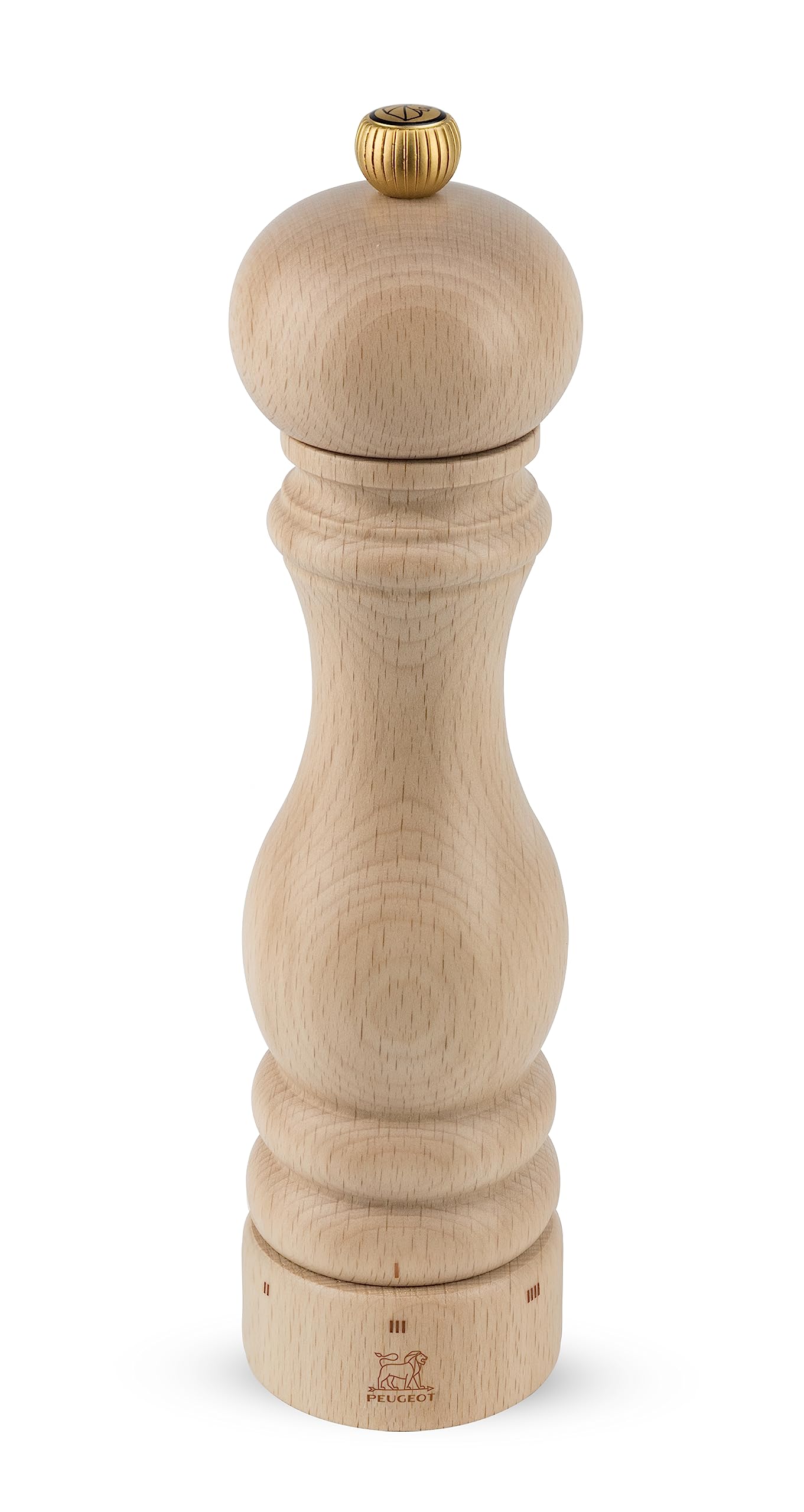 Peugeot Paris u'Select Manual Pepper Mill - Adjustable Grinder for Food Lovers - Kitchen Use - Fine to Coarse Grind - Be