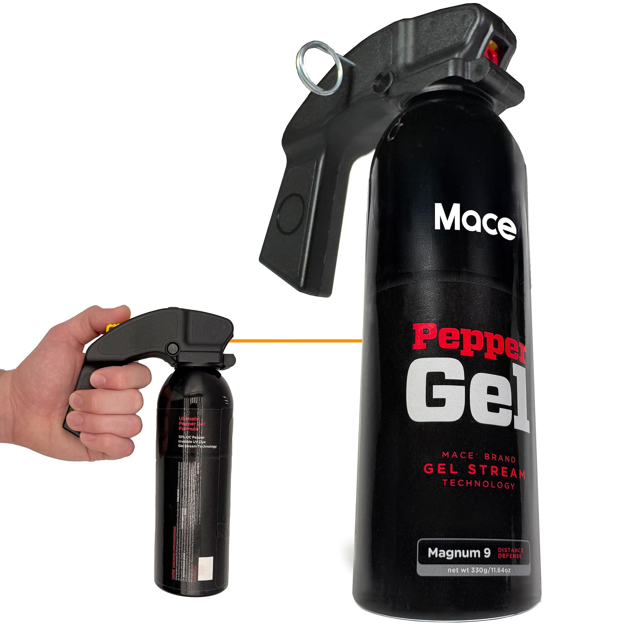 Magnum 3 Pepper Gel Spray for Women & Men, Up to 25 Feet Range, No Wind Blowback
Magnum 4 Pepper Gel Spray for Women & M