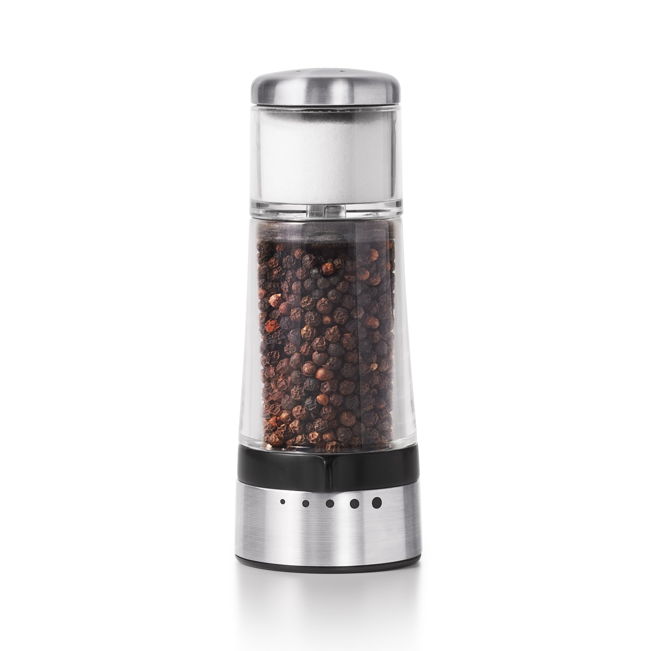 OXO Good Grips 2-in-1 Salt & Pepper Grinder & Shaker for Easy Seasoning and Storage, Kitchen Essential
| OXO Good Grips
